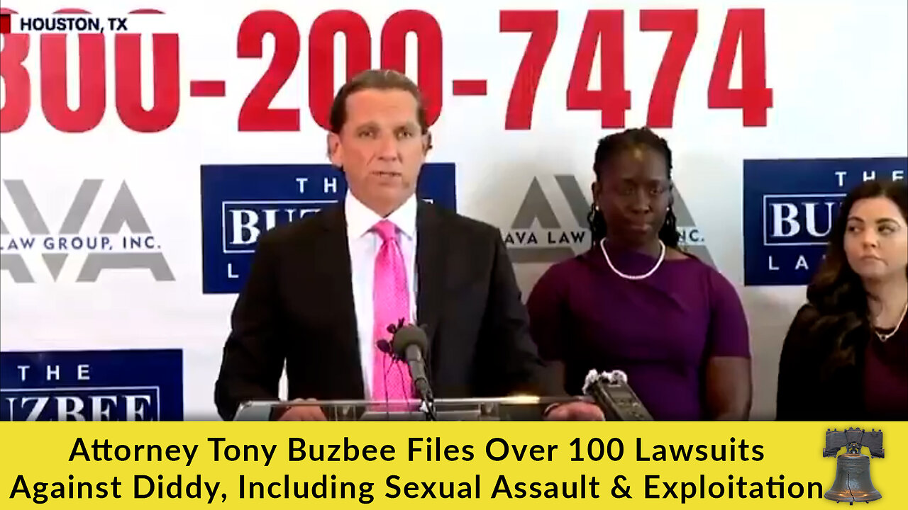 Attorney Tony Buzbee Files Over 100 Lawsuits Against Diddy, Including Sexual Assault & Exploitation