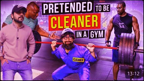Elite Powerlifter Pretended to be a CLEANER 22 _ Anatoly GYM PRANK_High