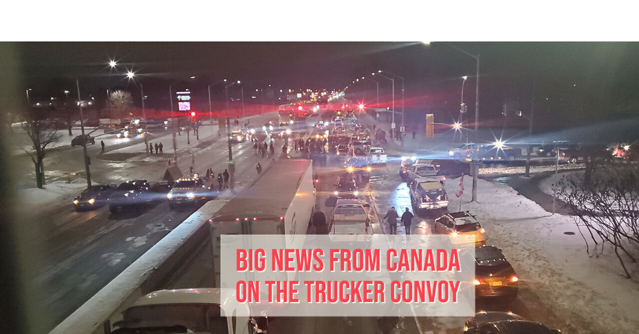 State of Emergency issues in Ontario, police are set to move in on truckers Freedom Convoy