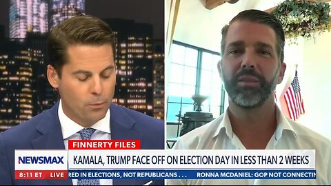 Trump Jr.: Desperate Dems' 'hoax' all they have left to rescue 'disaster' Kamala