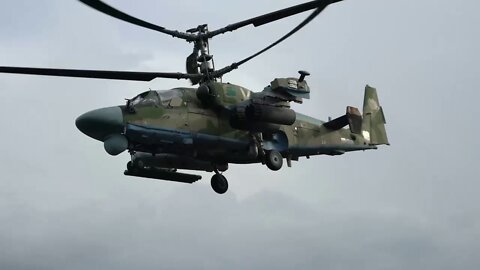 ★★★ Ka-52 Helicopters Conduct Operations Over Ukraine