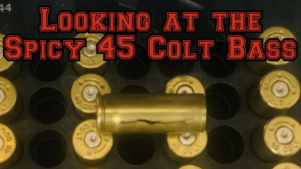 Looking at the Spicy 45 Colt Brass That I Shot in my Ruger Blackhawk Bisley