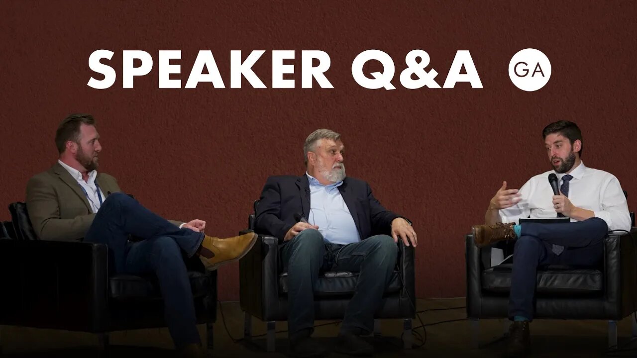 Q&A w/ Douglas Wilson, Jess Hall, and Ben Zornes | Grace Agenda 2022 Men's Seminar