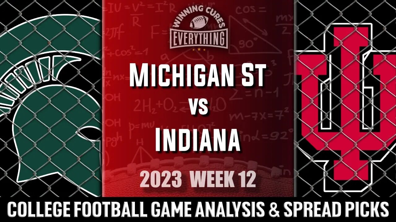 Michigan State vs Indiana Picks & Prediction Against the Spread 2023 College Football Analysis