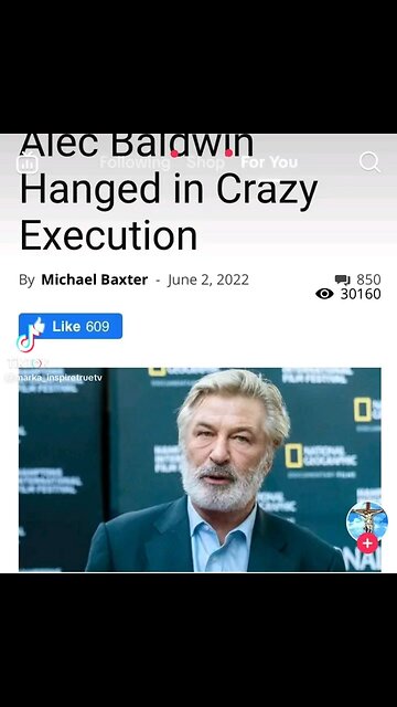 Alec Baldwin hanged