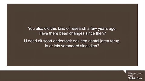 You also did this research a few years ago. Have their been changes since then? - Leonard Jason (Psychologist)