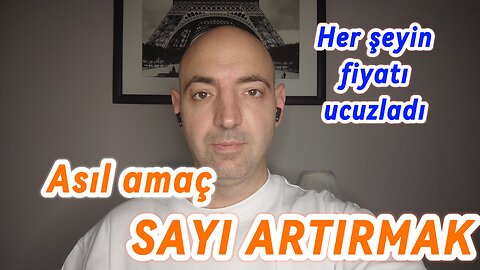 Asıl amaç sayı artırmak