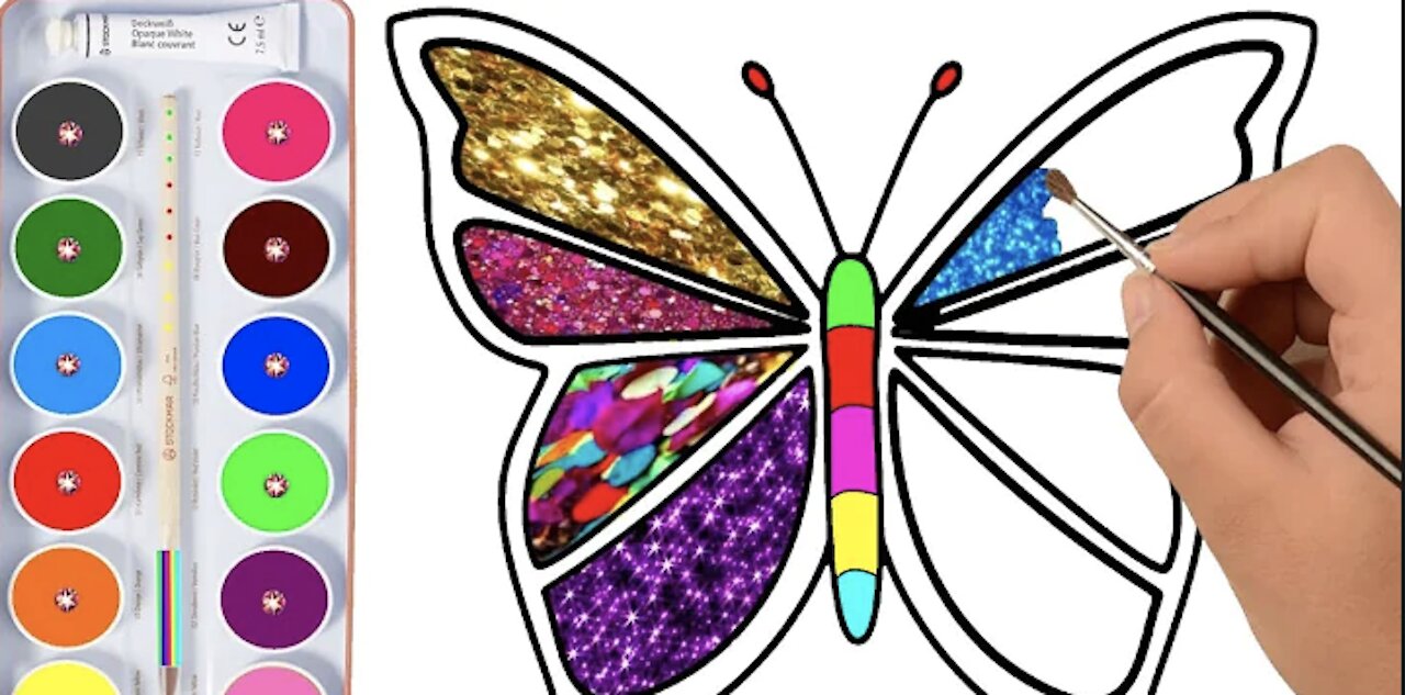 Drawing for Kids |Butterfly, And Many |Picture Coloring Pages