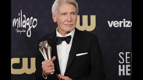 Harrison Ford Receives LIFETIME CAREER ACHIEVEMENT AWARD