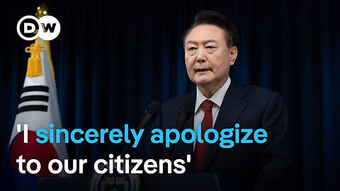 South Korean President Yoon Suk Yeol apologizes for declaring martial law | DW News