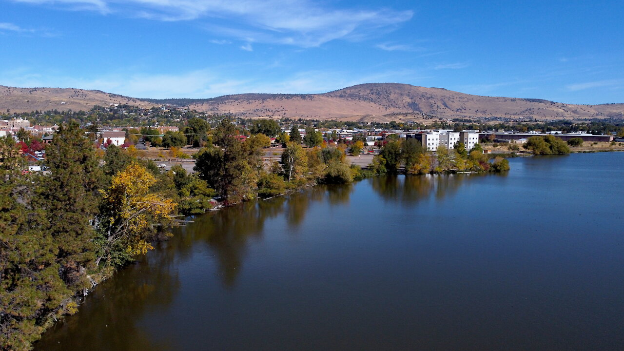 Lake Ewauna Walking Path Klamath Falls Oregon