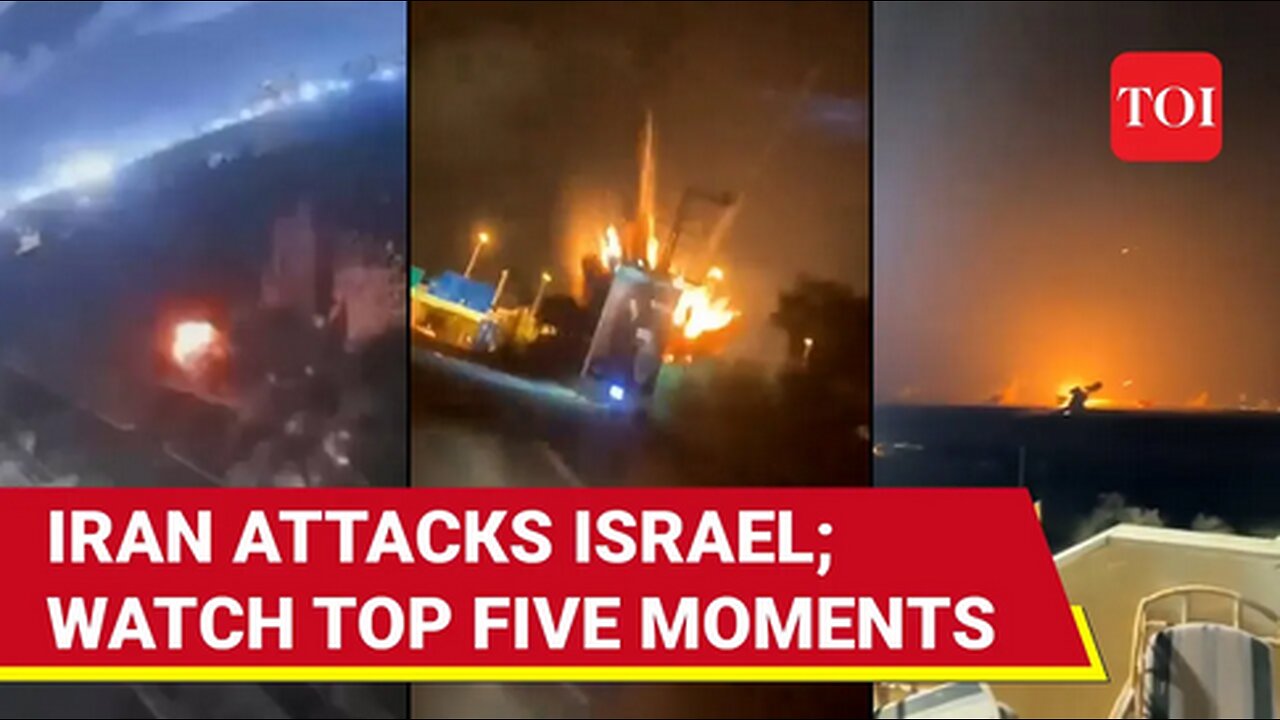 Iran Retaliates Against Israel: 5 Dramatic Videos Expose Iron Dome, Arrow Failure