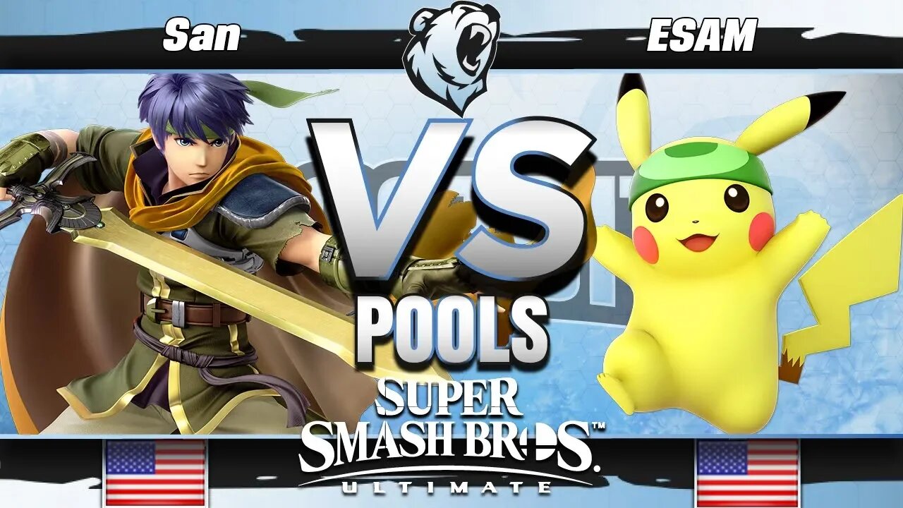 AGN | San (Ike) vs. PG | ESAM (Pikachu) - Ultimate Pools - Frostbite 2019