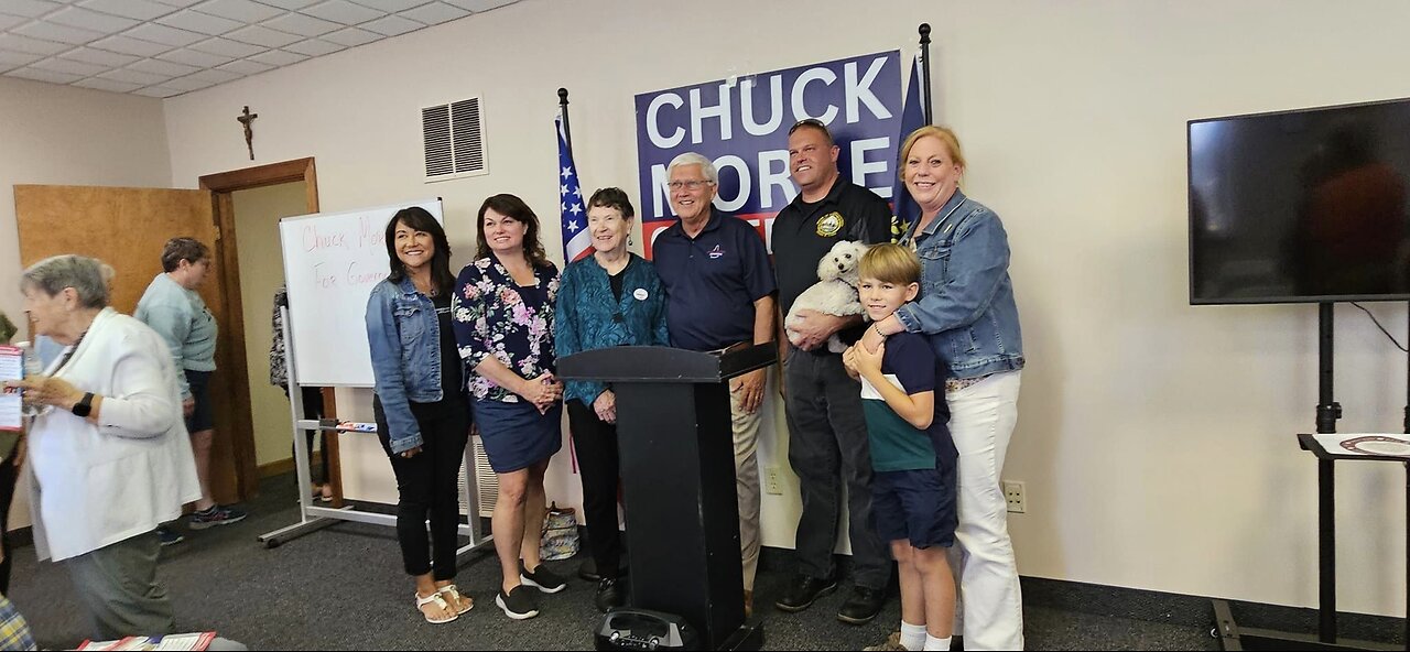 Meet and greet with Governor candidates Chuck Morse on 09-08-2024