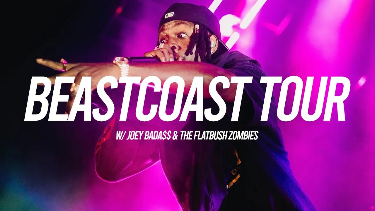 Joey Bada$$ & The Flatbush Zombies Concert Shoot (BTS)