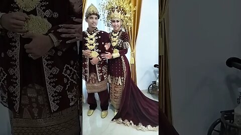 Pengantin Adat Palembang. #shorts #shortvideo #short