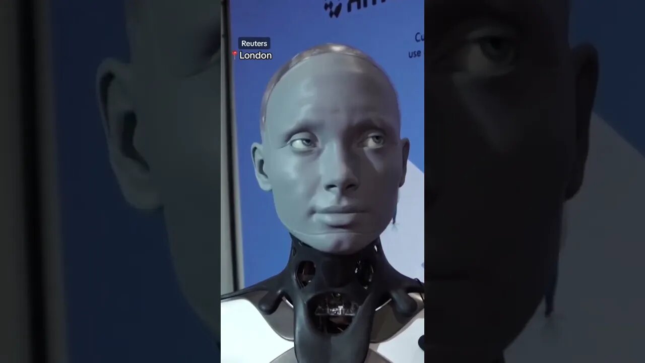 Humanoid robot describes nightmare scenario with robotics and Ai