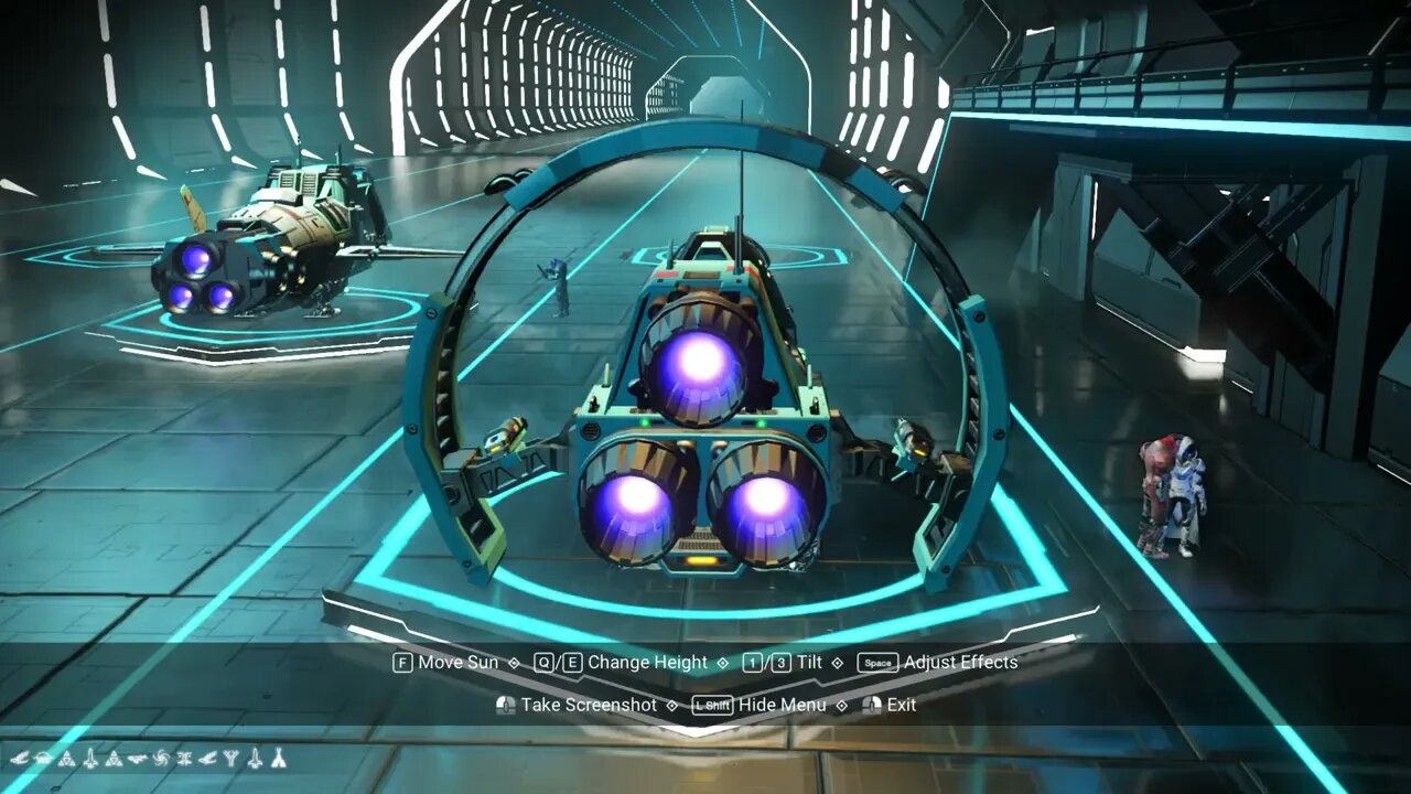 No Man's Sky - Luminous Daughter XZ6 - Fighter Ship Location