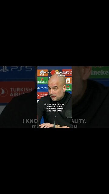 'Every season they qualify for the Champions League tournament, so huge respect!' | Pep Guardiola