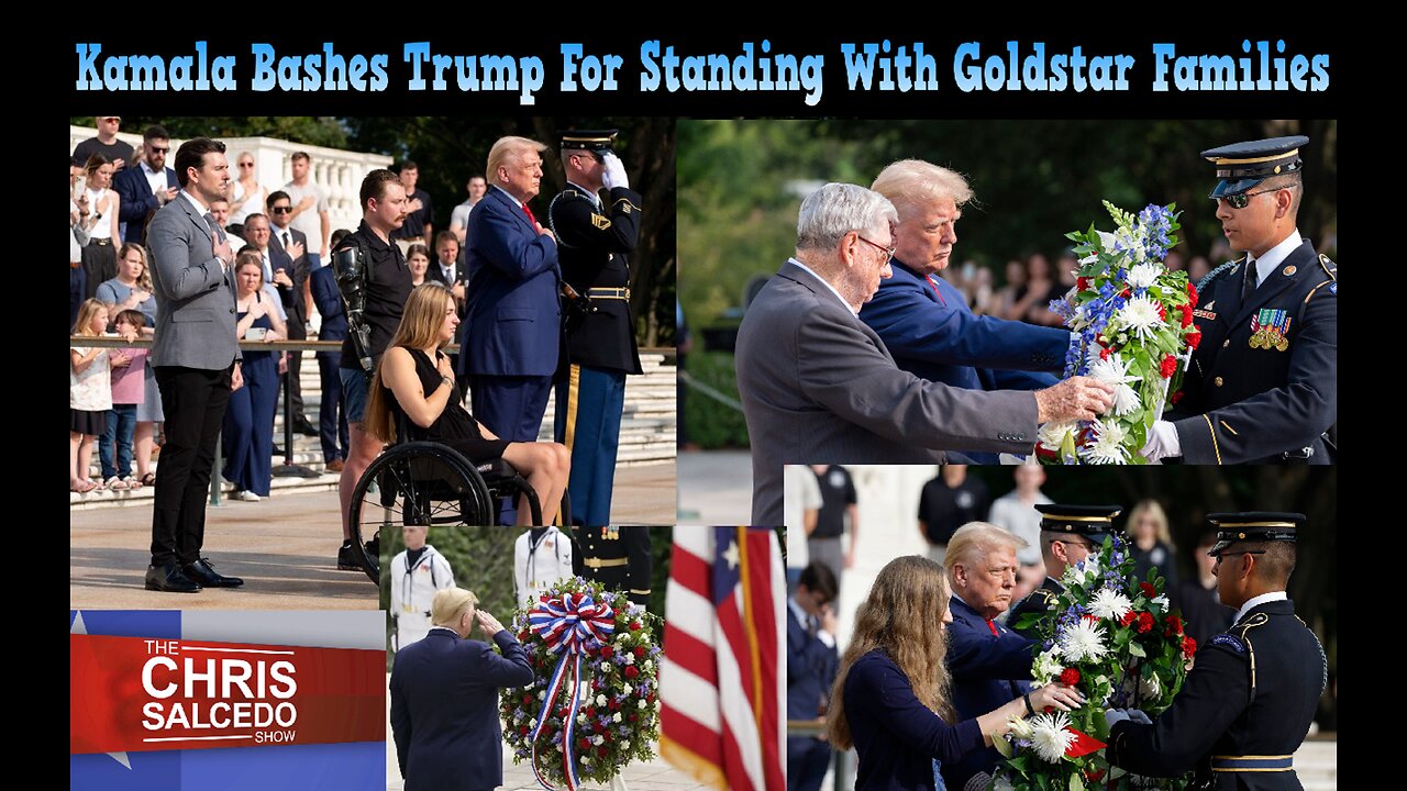 Democrats & The Biased Press Abandon Gold Star Families