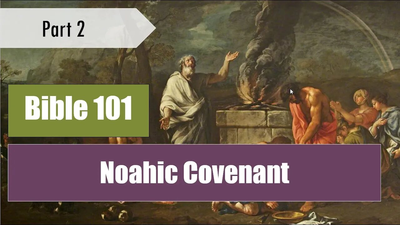 God's "Bow" in the Sky - not Rainbow! Bible 101 Noahic Covenant (pt. 2)