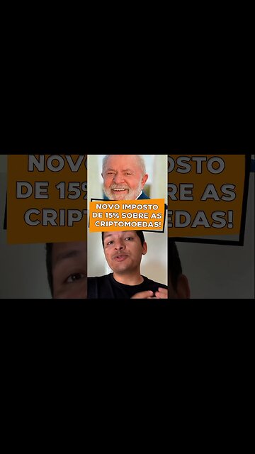 Novo imposto de 15% para investidores de criptomoedas!