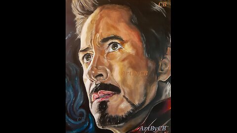 Painting Progression-Tony Stark Ironman