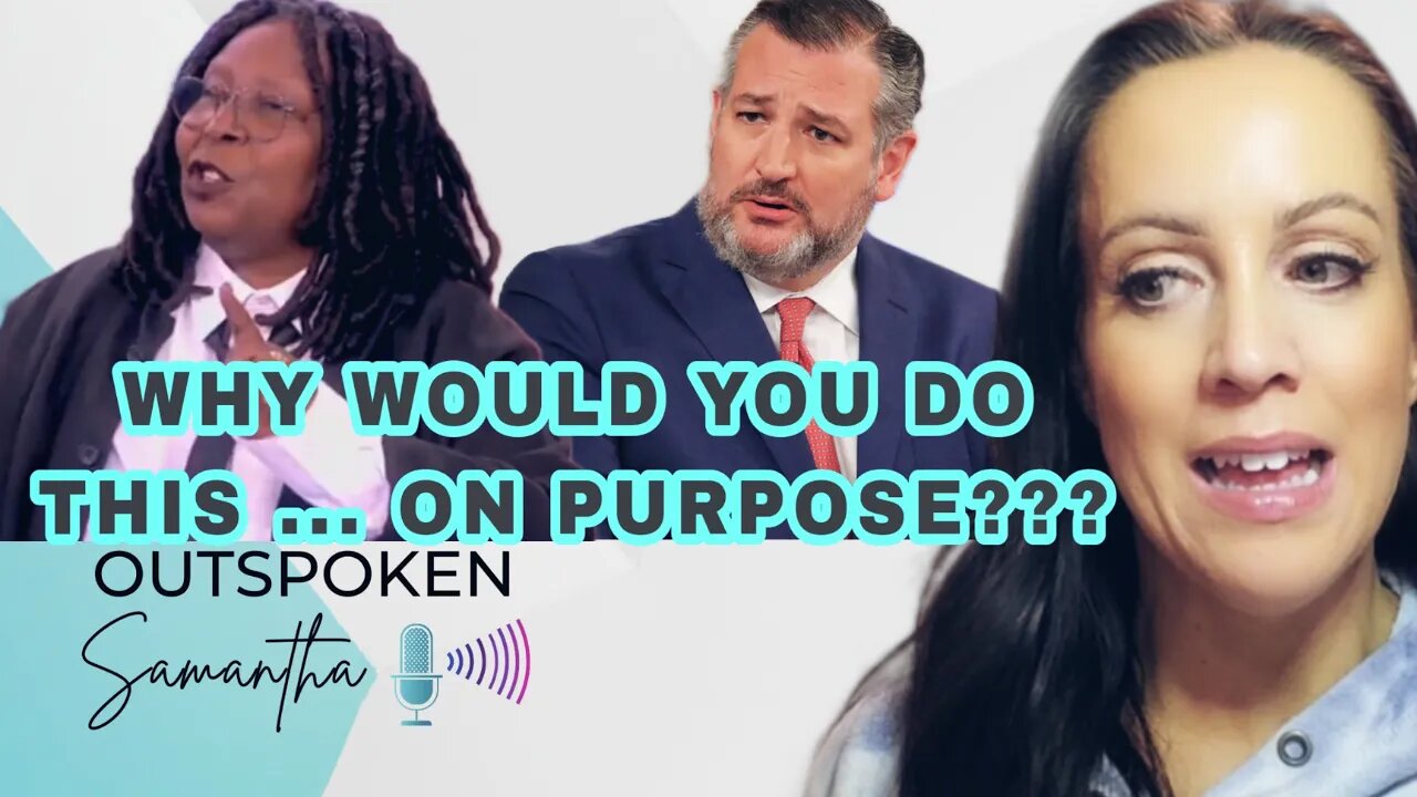 Ted Cruz Takes on The View - And It's Glorious || Outspoken Samantha || 10.26.22