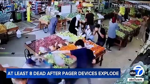 Exploding pagers kill at least 8, injure 2,700 others in Lebanon