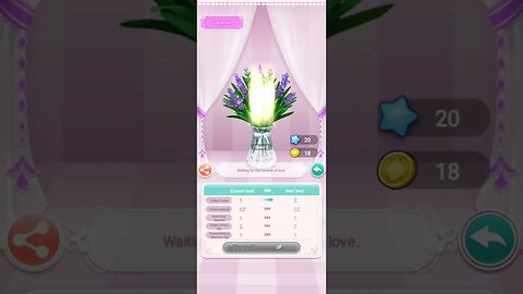 UPGRADE FLOWER AT FLOWER ISLAND