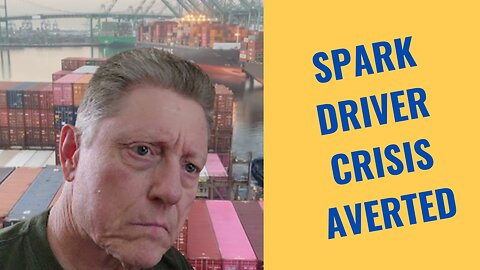 Spark Driver Crisis Averted. 4-Digit Code Driver Fraud Alert