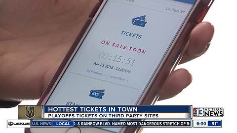 Golden Knights tickets sell out in seconds