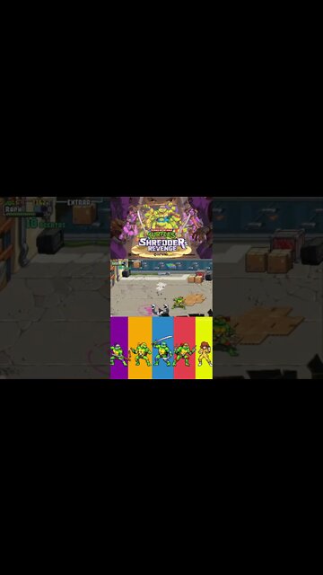 TARTARUGAS NINJAS SHORTS #57 - FASE 10