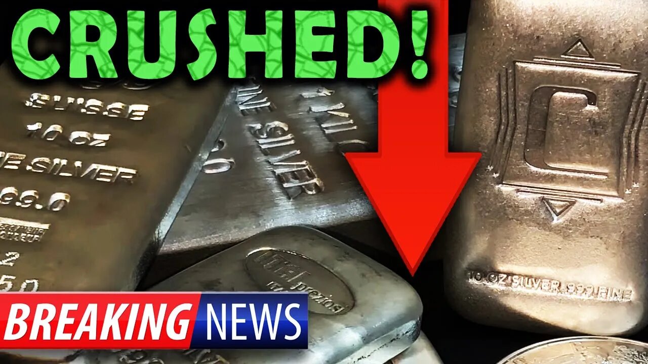 ALERT! Silver Price CRUSHED Today For ONE Reaons ONLY!