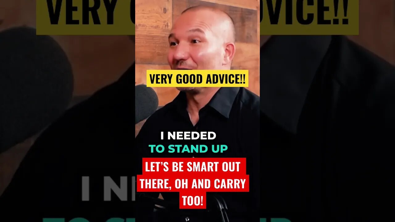 THE BEST ADVICE! #shorts #safety #violence #gun