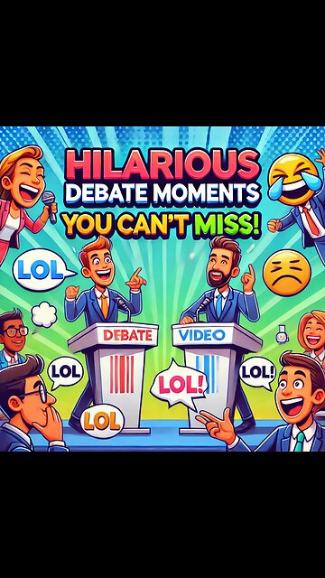 Hilarious Debate Moments You Can't Miss! 😂🎤