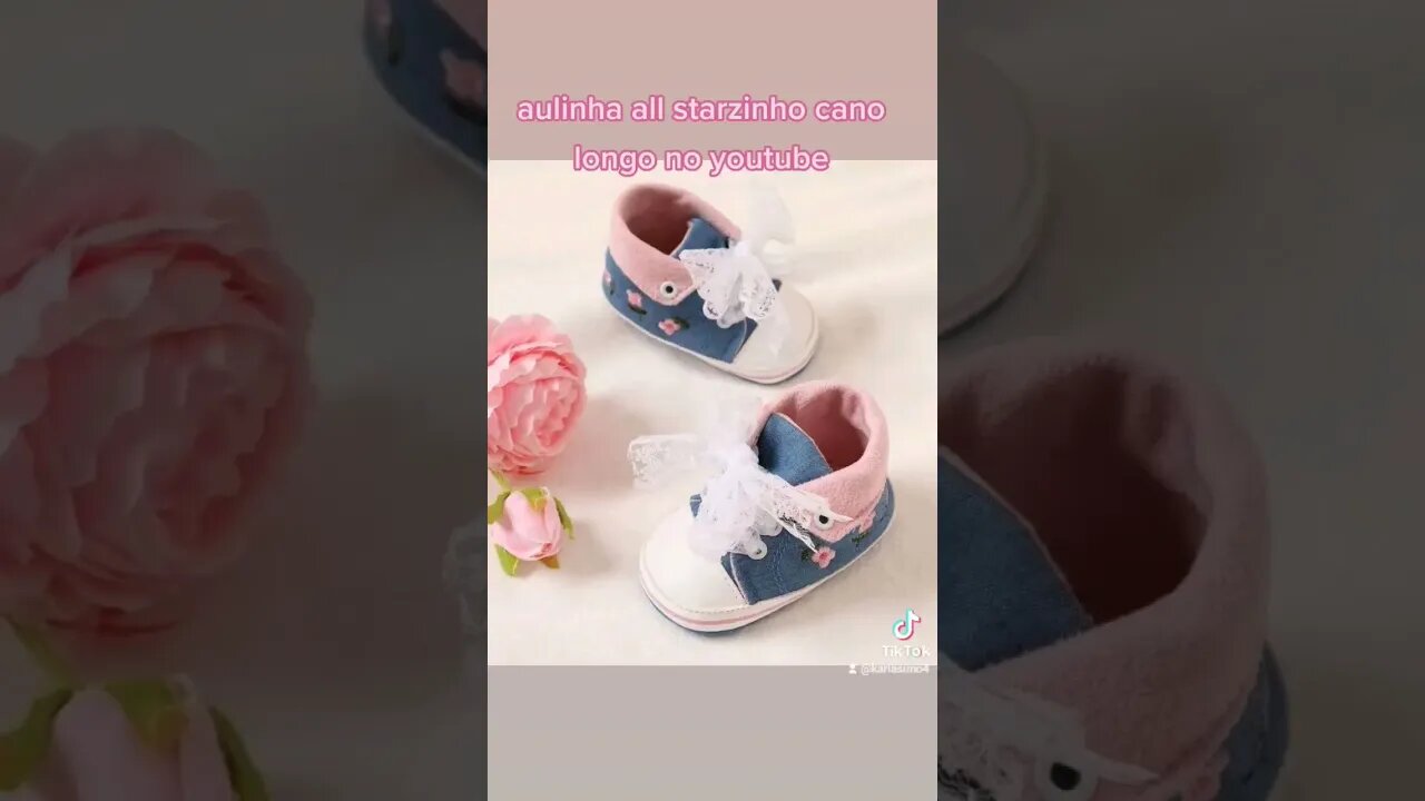 Vem aprender! #moldegratis #sapatinhodebebe #allstarzinhodebebe #costuracriativa#modabebe #saiatutu