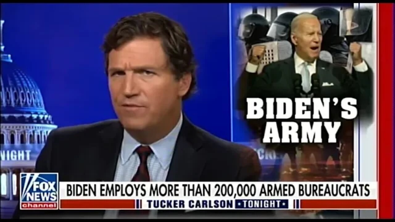 Tucker Carlson: Biden's militia targeting Americans