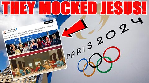 WOKE Olympics DESTROYED for GAY THREESOME and INSULTING Jesus with a Last Supper Drag Queen MOCKERY!