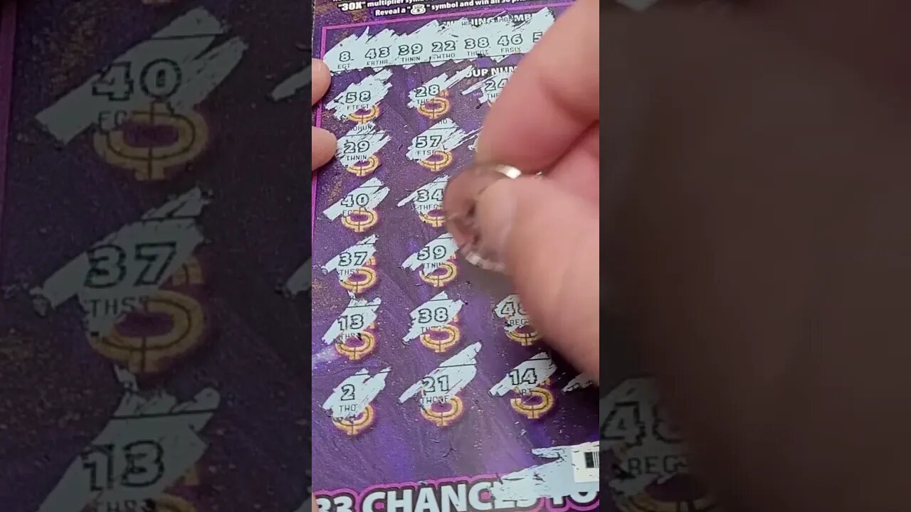 A Chance to Win $3,000,000 on this Scratch Off Lottery Ticket!