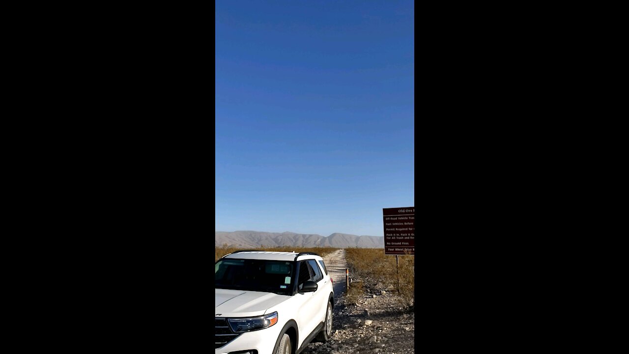 Old Ore Road Off-Roading Big Bend National Park