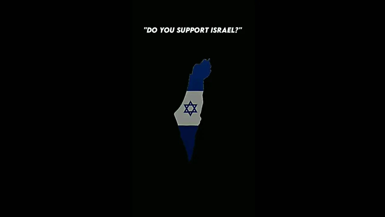 DO YOU SUPPORT ISRAEL? ❌😤 #shorts #shortsvideo
