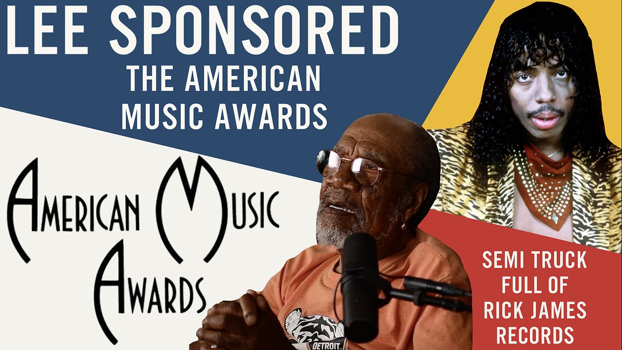 Legendary Lee Canady 🎸 Rick James 🎙️ Tina Marie 🏅 American Music Awards 📺 Ray Charles 🏬 Record Store