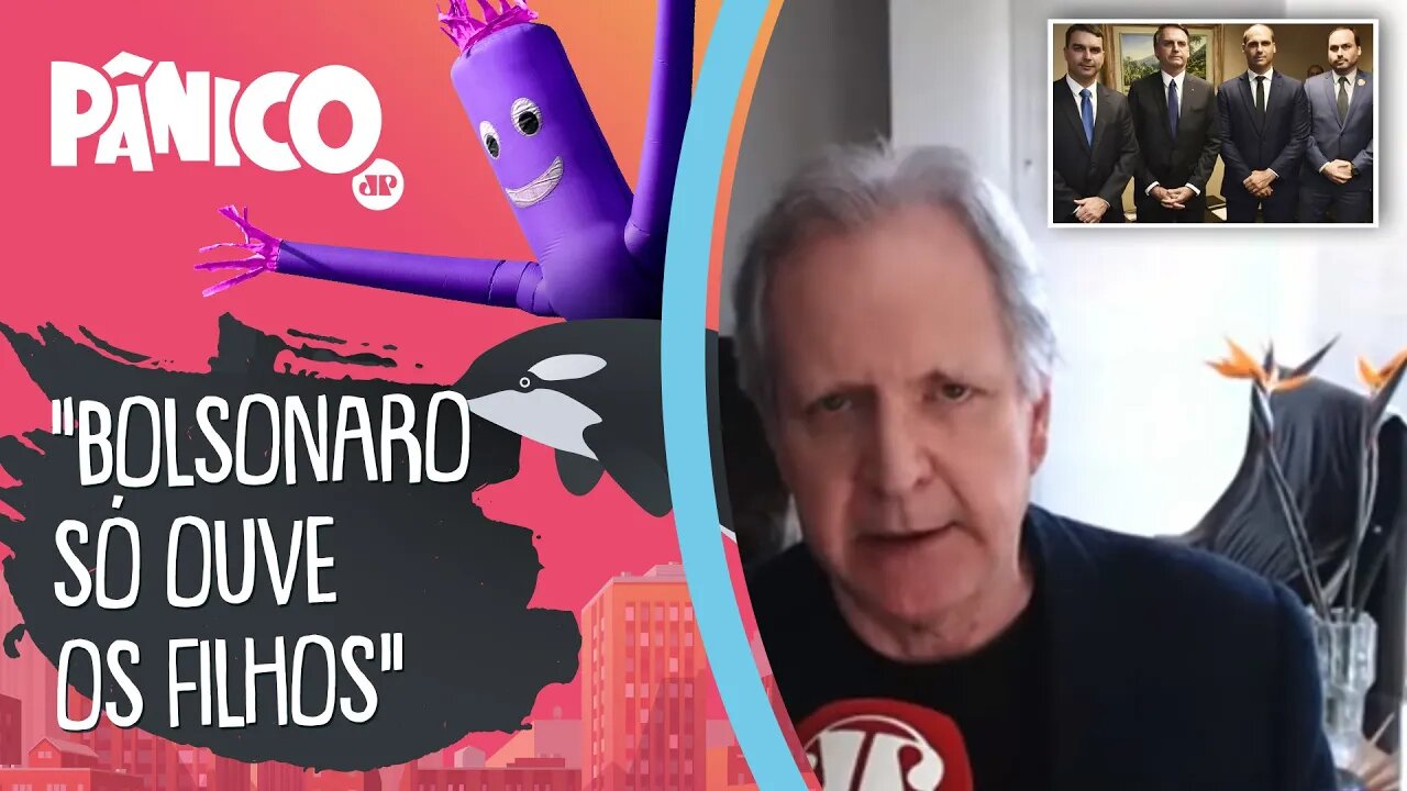 Augusto Nunes: Bolsonaro só OUVE os FILHOS