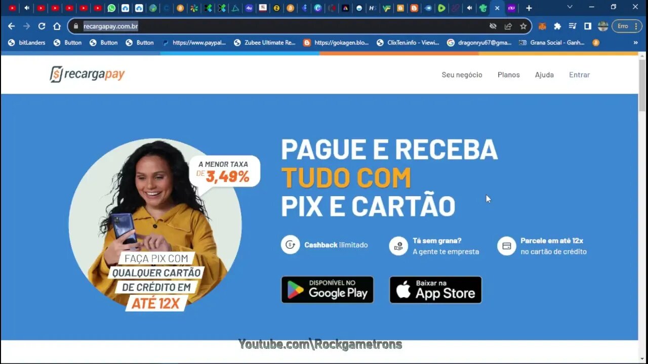 deixe seu dinheiro render no recargapay e nubank
