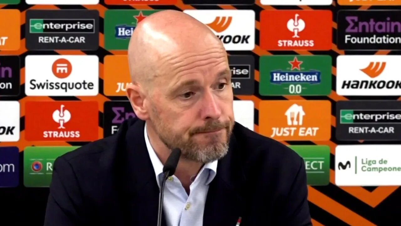 'We let OURSELVES DOWN! We let the FANS DOWN!' | Erik ten Hag | Sevilla 3-0 Man Utd (Agg 5-2)