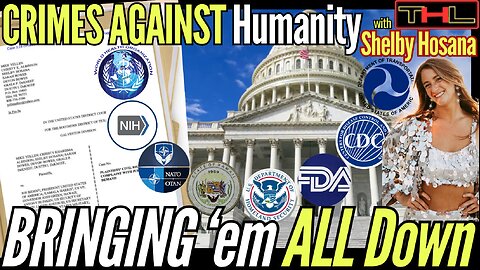 Multiple Gov Agencies & Pharma companies Hit w MASSIVE Lawsuit for anti-human Crimes! w SHELBY HOSANA
