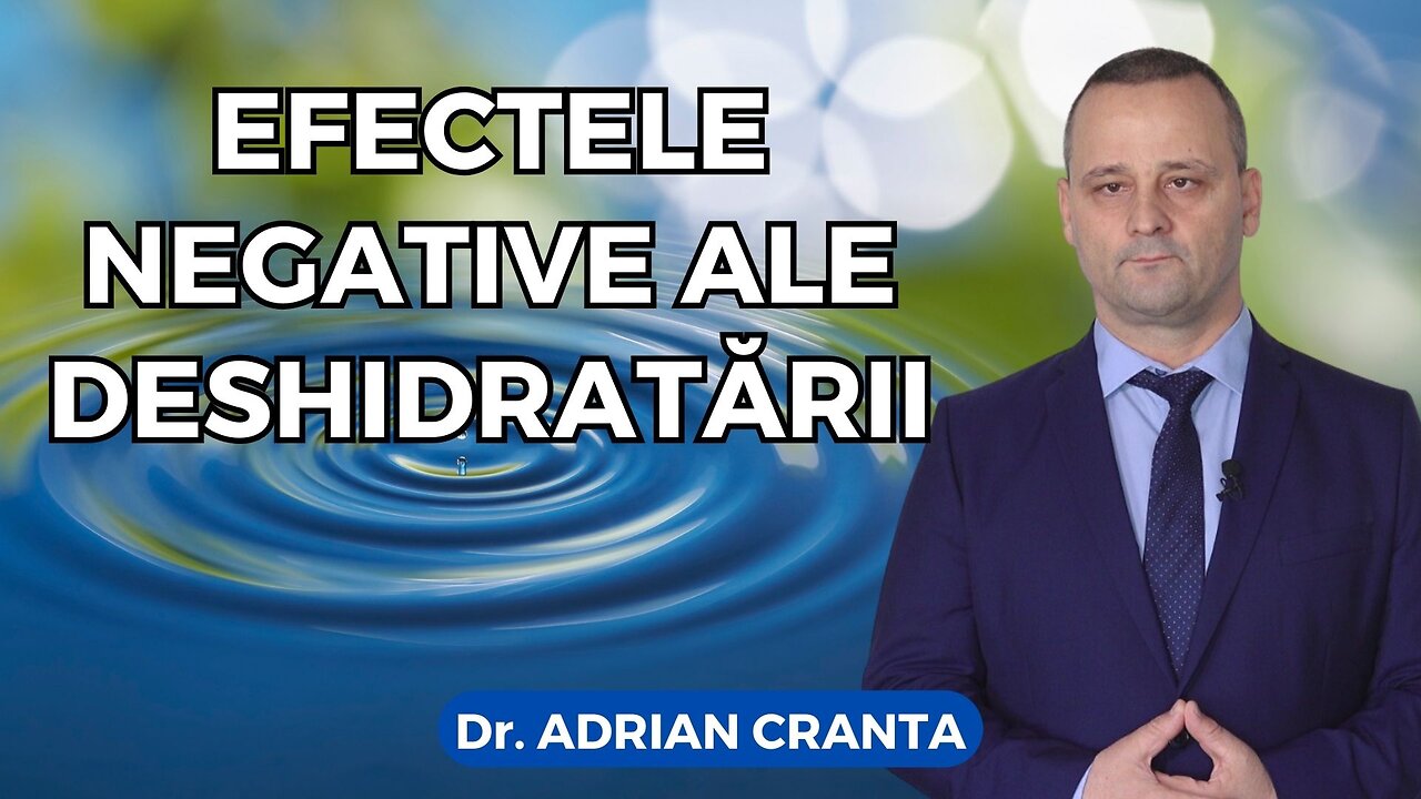 Efectele negative ale deshidratării