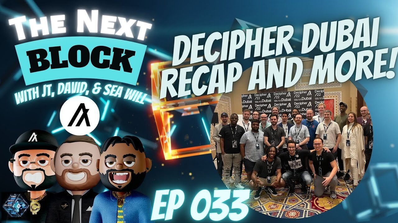 Ep 033 | #Algorand Decipher Recap | Market News & Sentiment | & more!