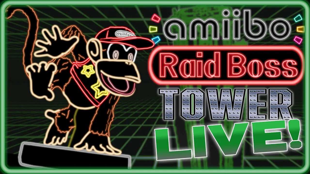 The Amiibo Agenda is REAL! amiibo Raid Boss Tower (Splice Stream #1108)